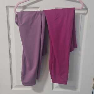 Pair Of Lululemon Wunder Train Leggings